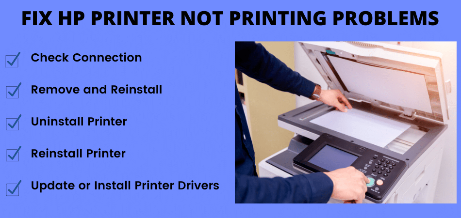 Fix HP Not Printing - Troubleshoot HP Printing Problems